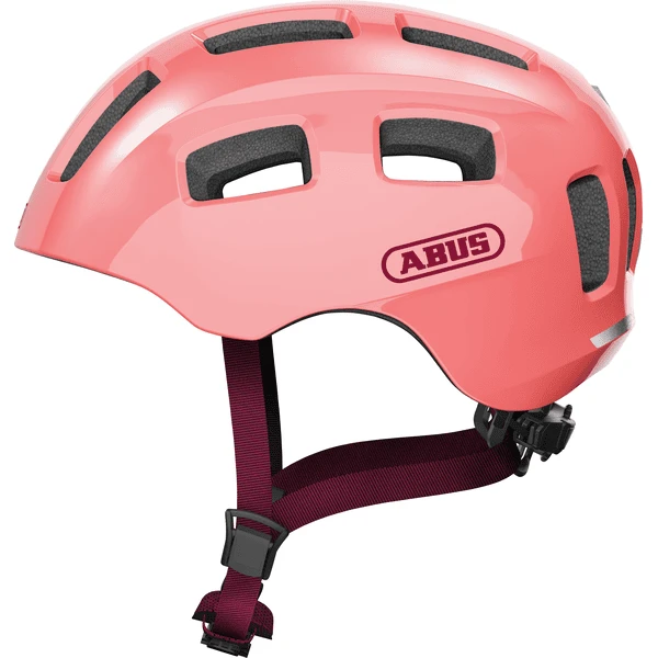 ABUS Fietshelm YOUN-I 2.0 Living Coral-M 1 ABUS Fietshelm YOUN-I 2.0 Living Coral-M