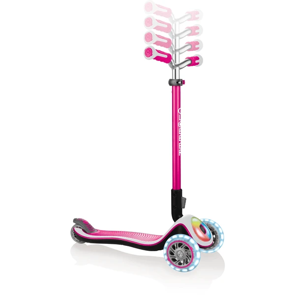 AUTHENTIC SPORTS Globber ELITE Deluxe Met Lichtwielen Pink 2 AUTHENTIC SPORTS Globber ELITE Deluxe Met Lichtwielen Pink - Afbeelding 2