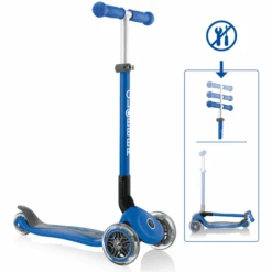 AUTHENTIC SPORTS Step Globber Primo Foldable Navy-blauw 8 AUTHENTIC SPORTS Step Globber Primo Foldable Navy-blauw -Kinderspeelgoed authentic sports step globber primo foldable navy blauw a278992 3