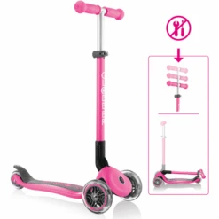 GLOBBER AUTHENTIC SPORTS Step Primo Foldable Pink 7 GLOBBER AUTHENTIC SPORTS Step Primo Foldable Pink -Kinderspeelgoed authentic sports step primo foldable pink a279019 2