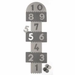 BabyDan Hopscotch Speelmat -Kinderspeelgoed babydan hopscotch speelmat a411377 2