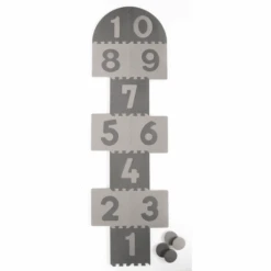 BabyDan Hopscotch Speelmat -Kinderspeelgoed babydan hopscotch speelmat a411377 4