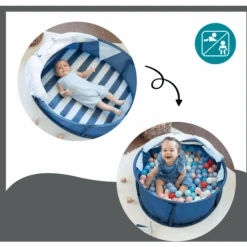 Babymoov Speelpark En Reiswieg 2in1 Babyni Marinière -Kinderspeelgoed babymoov speelpark en reiswieg 2in1 babyni mariniere a412636 4