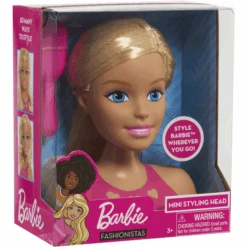 Barbie Mini Kapperskop, Blond Haar 7 Barbie Mini Kapperskop, Blond Haar -Kinderspeelgoed barbie mini kapperskop blond haar a369056 2