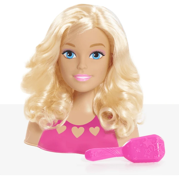 Barbie Mini Kapperskop, Blond Haar 1 Barbie Mini Kapperskop, Blond Haar