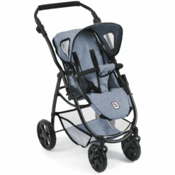 BAYER CHIC 2000 3 In 1 Stationwagen EMOTION ALL IN Jeans Blauw -Kinderspeelgoed bayer chic 2000 3 in 1 stationwagen emotion all in jeans blauw a355704 2