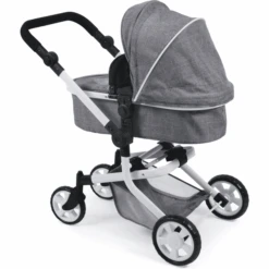 BAYER CHIC 2000 Combi-Poppenwagen MIKA Jeans Grey 7 BAYER CHIC 2000 Combi-Poppenwagen MIKA Jeans Grey -Kinderspeelgoed bayer chic 2000 combi poppenwagen mika jeans grey a242774 2