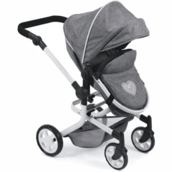 BAYER CHIC 2000 Combi-Poppenwagen MIKA Jeans Grey 8 BAYER CHIC 2000 Combi-Poppenwagen MIKA Jeans Grey -Kinderspeelgoed bayer chic 2000 combi poppenwagen mika jeans grey a242774 3