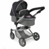 BAYER CHIC 2000 Combi Poppenwagen "MIKA" Melange Grijs-navy