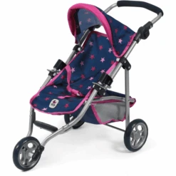 BAYER CHIC 2000 Jogging Buggy LOLA Stars Marine -Kinderspeelgoed bayer chic 2000 jogging buggy lola stars marine a271295 3
