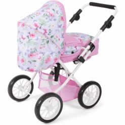 BAYER CHIC 2000 LENI Combi Poppenwagen Flower -Kinderspeelgoed bayer chic 2000 leni combi poppenwagen flower a355192 2