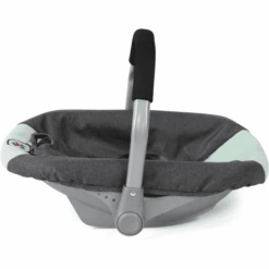 BAYER CHIC 2000 Melange Poppen Autostoel Antraciet-mint -Kinderspeelgoed bayer chic 2000 melange poppen autostoel antraciet mint a359977 2