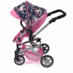 BAYER CHIC 2000 MIKA Eenhoorn Combi Poppenwagen -Kinderspeelgoed bayer chic 2000 mika eenhoorn combi poppenwagen a355311 3