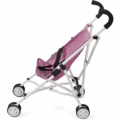 BAYER CHIC 2000 Mini Buggy ROMA Jeans Roze -Kinderspeelgoed bayer chic 2000 mini buggy roma jeans roze a355565 4