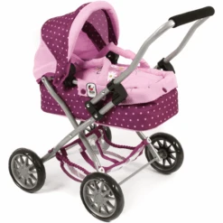 BAYER CHIC 2000 Mini Knuffel Kinderwagen SMARTY Dots Braam -Kinderspeelgoed bayer chic 2000 mini knuffel kinderwagen smarty dots braam a355156 2