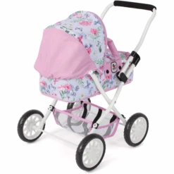 BAYER CHIC 2000 Mini Knuffel Kinderwagen SMARTY Flower -Kinderspeelgoed bayer chic 2000 mini knuffel kinderwagen smarty flower a355157 2