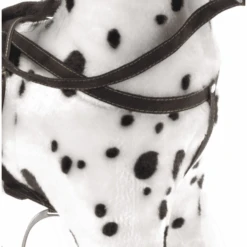 BAYER CHIC 2000 Schommelpaard CARLOTTA Wit Met Zwarte Stippen -Kinderspeelgoed bayer chic 2000 schommelpaard carlotta wit met zwarte stippen a320815 2