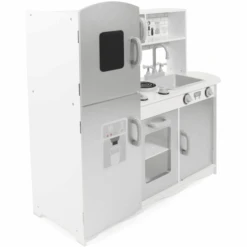 BAYER CHIC 2000 Speelkeuken Wit / Zilver -Kinderspeelgoed bayer chic 2000 speelkeuken wit zilver a270754 3