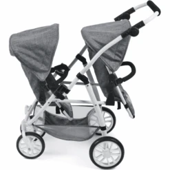 BAYER CHIC 2000 Tandem-Buggy VARIO Jeans Grey -Kinderspeelgoed bayer chic 2000 tandem buggy vario jeans grey a242858 4