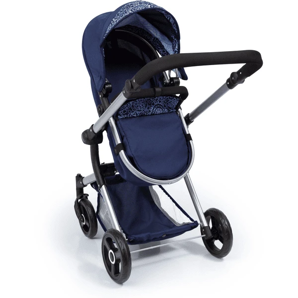 Bayer Design Combi Poppenwagen Finn, Blauw 4 Bayer Design Combi Poppenwagen Finn, Blauw - Afbeelding 4