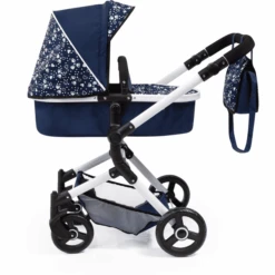 Bayer Design Combi Poppenwagen Neo Vario Blauw Met Hartjes 7 Bayer Design Combi Poppenwagen Neo Vario Blauw Met Hartjes -Kinderspeelgoed bayer design combi poppenwagen neo vario blauw met hartjes a295785 2
