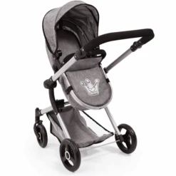 Bayer Design Combi Poppenwagen Vario Grijs 7 Bayer Design Combi Poppenwagen Vario Grijs -Kinderspeelgoed bayer design combi poppenwagen vario grijs a277638 2