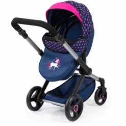 Bayer Design Combi Poppenwagen Xeo Eenhoorn -Kinderspeelgoed bayer design combi poppenwagen xeo eenhoorn a372067 4