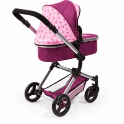 Bayer Design Neo Vario Combinatie Poppenwagen Pruim, Met Fee -Kinderspeelgoed bayer design neo vario combinatie poppenwagen pruim met fee a313423 2