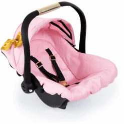Bayer Design Poppen Autostoel Met Dak, Roze/goud 7 Bayer Design Poppen Autostoel Met Dak, Roze/goud -Kinderspeelgoed bayer design poppen autostoel met dak roze goud a313539 2