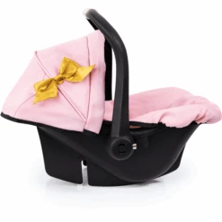 Bayer Design Poppen Autostoel Met Dak, Roze/goud 9 Bayer Design Poppen Autostoel Met Dak, Roze/goud -Kinderspeelgoed bayer design poppen autostoel met dak roze goud a313539 4