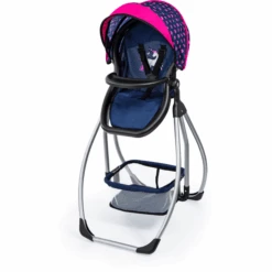 Bayer Design Poppen Kinderstoel Trio Blauw, Met Eenhoorn