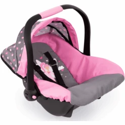 Bayer Design Poppenautostoel Met Kap Pink -Kinderspeelgoed bayer design poppenautostoel met kap pink a277737 2
