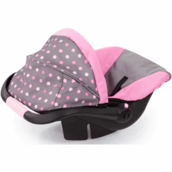 Bayer Design Poppenautostoel Met Kap Pink -Kinderspeelgoed bayer design poppenautostoel met kap pink a277737 4