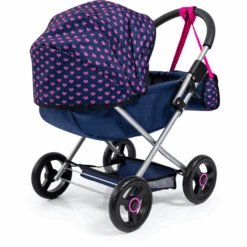 Bayer Design Poppenwagen Gezellig Blauw Eenhoorn -Kinderspeelgoed bayer design poppenwagen gezellig blauw eenhoorn a313369 2