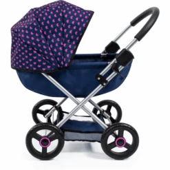 Bayer Design Poppenwagen Gezellig Blauw Eenhoorn -Kinderspeelgoed bayer design poppenwagen gezellig blauw eenhoorn a313369 4