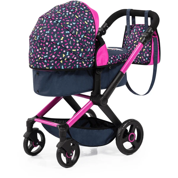 Bayer Design Xeo Confetti Combi Poppenwagen 3 Bayer Design Xeo Confetti Combi Poppenwagen - Afbeelding 3