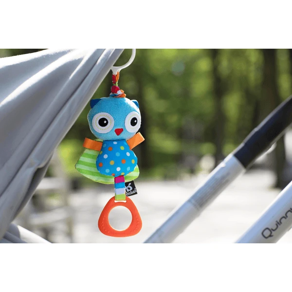 BENBAT Pluche Speelgoed Glitter Vriend Uil Voor Onderweg 2 BENBAT Pluche Speelgoed Glitter Vriend Uil Voor Onderweg - Afbeelding 2