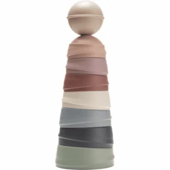 BIBS® Stapeltoren Pastel Regenboog 9 BIBS® Stapeltoren Pastel Regenboog -Kinderspeelgoed bibs stapeltoren pastel regenboog a391180 4