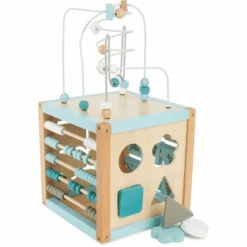 Bieco Grote Motor Cube Scandi 8 Bieco Grote Motor Cube Scandi -Kinderspeelgoed bieco grote motor cube scandi a364949 3