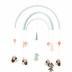 Bieco Houten Mobiele Egels -Kinderspeelgoed bieco houten mobiele egels a295685 2