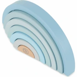 Bieco Houten Regenboog Om Blauw Te Stapelen 8 Bieco Houten Regenboog Om Blauw Te Stapelen -Kinderspeelgoed bieco houten regenboog om blauw te stapelen a324970 3