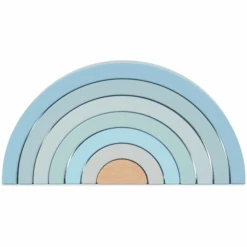 Bieco Houten Regenboog Om Blauw Te Stapelen 9 Bieco Houten Regenboog Om Blauw Te Stapelen -Kinderspeelgoed bieco houten regenboog om blauw te stapelen a324970 4