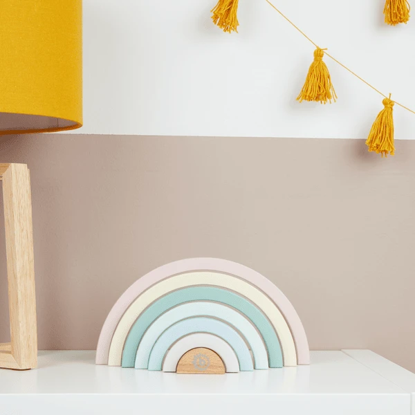 Bieco Houten Regenboog Om Roze Te Stapelen 2 Bieco Houten Regenboog Om Roze Te Stapelen - Afbeelding 2