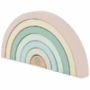 Bieco Houten Regenboog Om Roze Te Stapelen