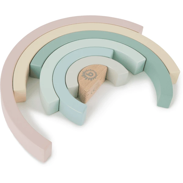 Bieco Houten Regenboog Om Roze Te Stapelen 4 Bieco Houten Regenboog Om Roze Te Stapelen - Afbeelding 4