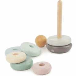 Bieco Stapelende Toren 7 Bieco Stapelende Toren -Kinderspeelgoed bieco stapelende toren a304547 2