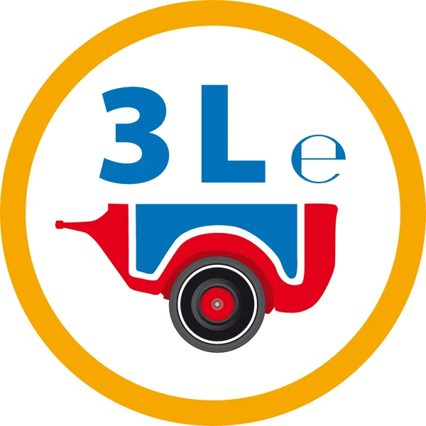 BIG Bobby Aanhanger / Car Trailer Classic Rood 4 BIG Bobby Aanhanger / Car Trailer Classic Rood - Afbeelding 4