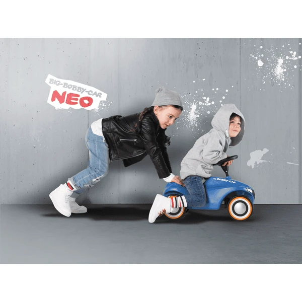 BIG Bobby Car Neo Blauw 3 BIG Bobby Car Neo Blauw - Afbeelding 3