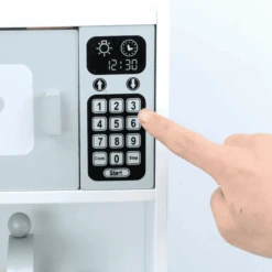 Bino Kinderkeuken Met Wasmachine En Toebehoren, Wit -Kinderspeelgoed bino kinderkeuken met wasmachine en toebehoren wit a360492 3