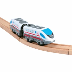 Bino Locomotief Met Wagon Op Batterijen -Kinderspeelgoed bino locomotief met wagon op batterijen a219033 3